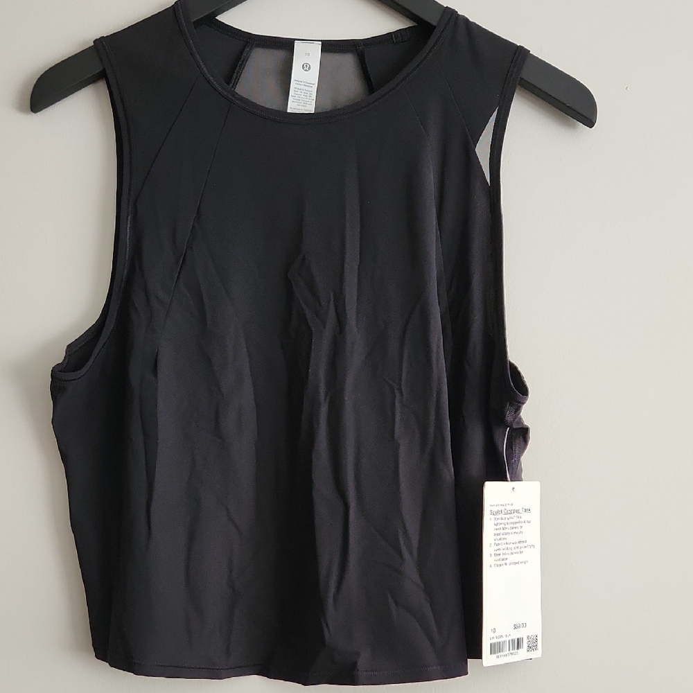 Lululemon NWT Sculpt Cropped Tank Size 10